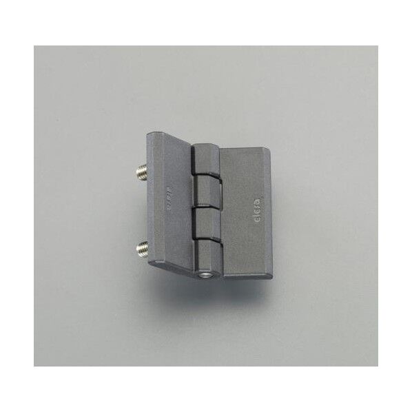 エスコ(esco) 60x60mm フラットヒンジ(ポリアミド/オネジ) EA951CR-83 1個...