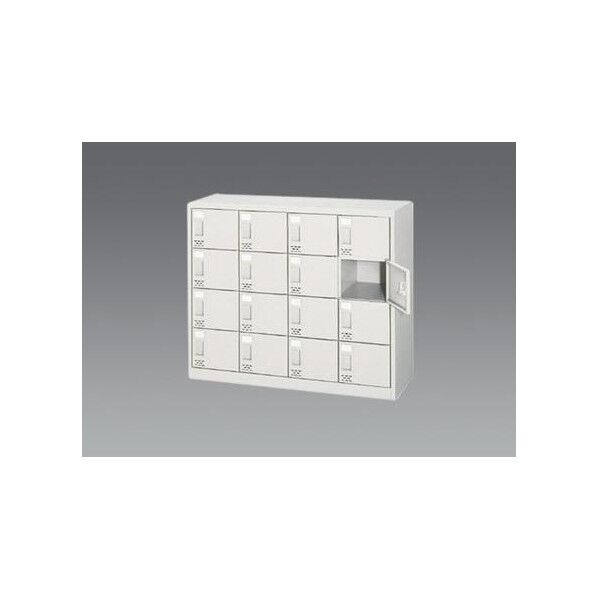 1050x380x880mm/4列・4段 シューズボックス(D錠付)