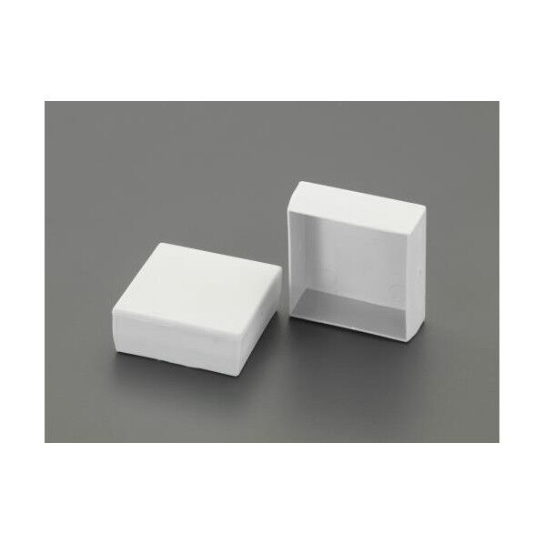 100x100mm 角型保護キャップ(シルバー/2個)