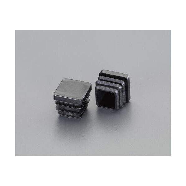 50x 50mm 角型保護キャップ(クロ/2個) 36g EA983FP-74