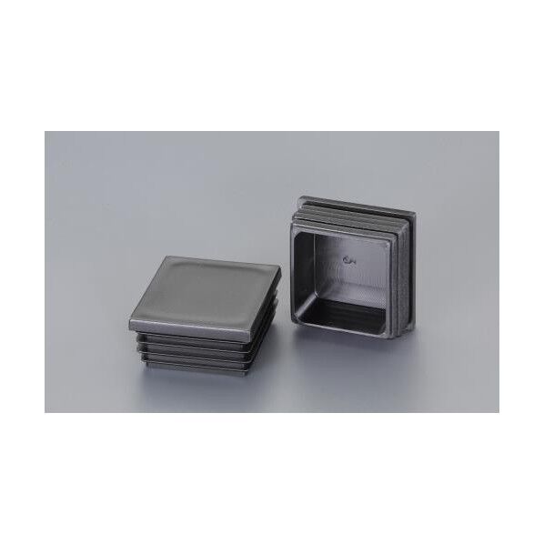 75x 75mm 角型保護キャップ(クロ/2個)