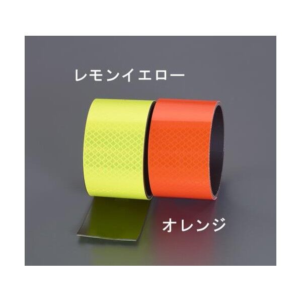 100x1000mm 反射マグネットシート(レモンイエロー)