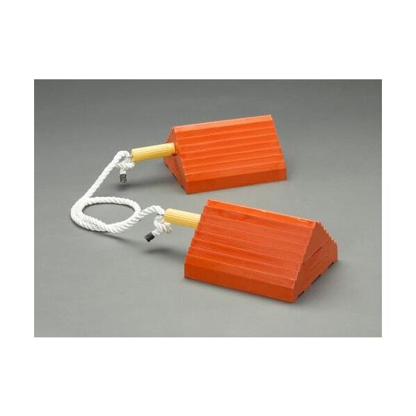 254x216x127mm ホイールチョーク(ウレタン製/2個組)