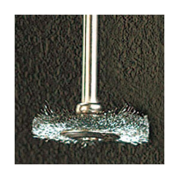 平型軸付ブラシ(スチール製)