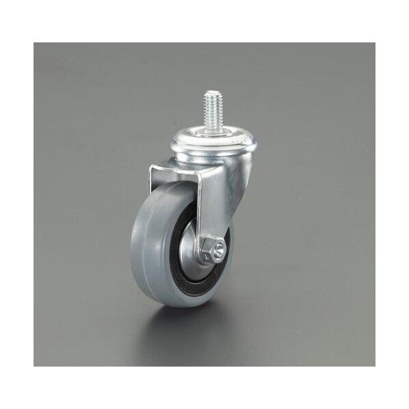 60mm/M12 キャスター(自在金具/ねじ式)