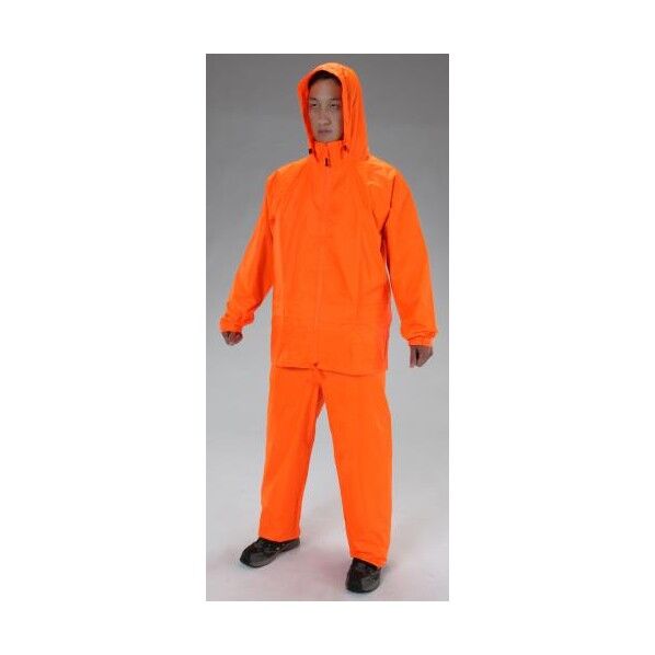 [2XL] レインウェアー(蛍光オレンジ) EA996WB-4 1個
