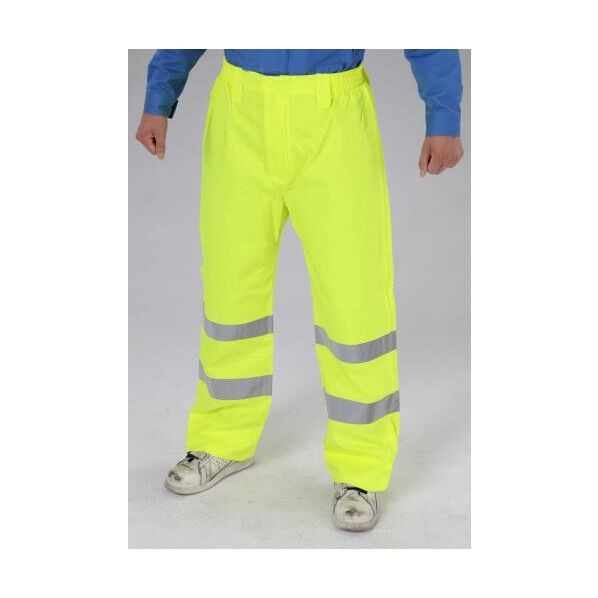 [L] 高視認性レインパンツ(イエロー) EA996XK-12 1個