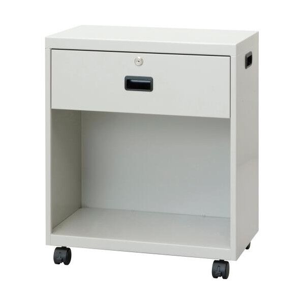 500x286x600mm 引出し付ワゴン(キャスター付)