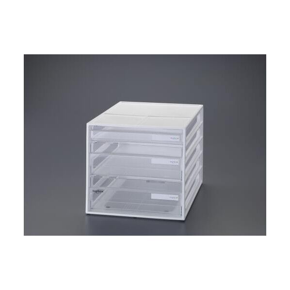 250x340x 230mm/ 3段 レターケース(ホワイト)