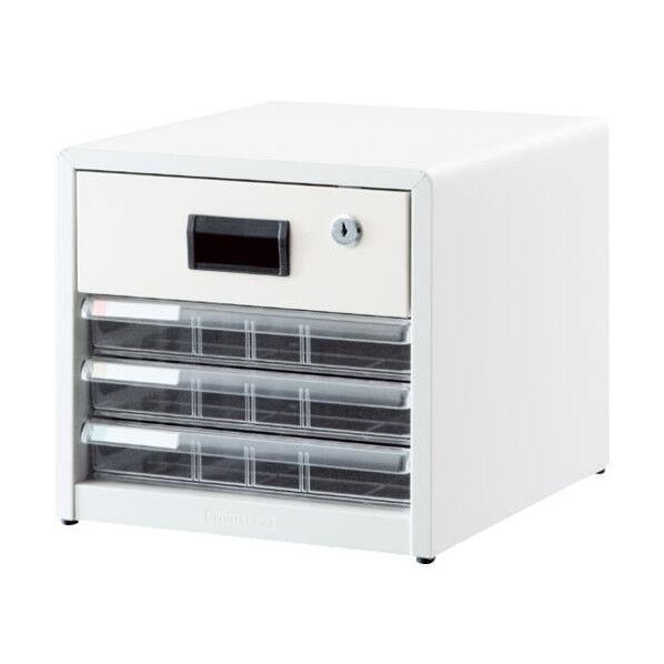 277x366x263mm/ 4段 レターケース(鍵付)