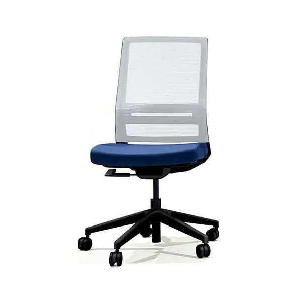 ビジネスチェアー(グレー/ブルー)