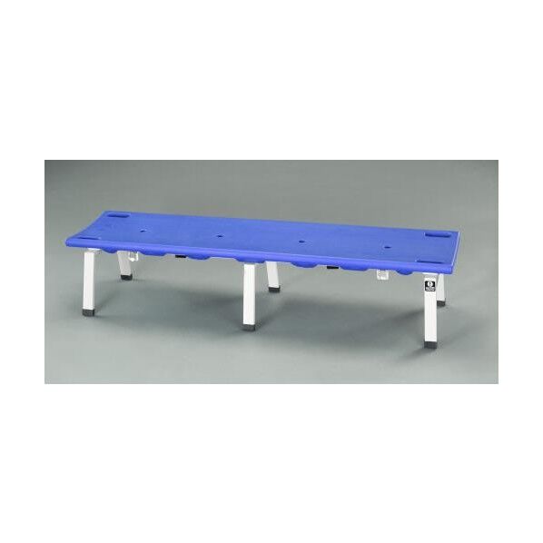 1780x460x380mm ベンチ(担架兼用/ブルー) EA956XE-61 1個