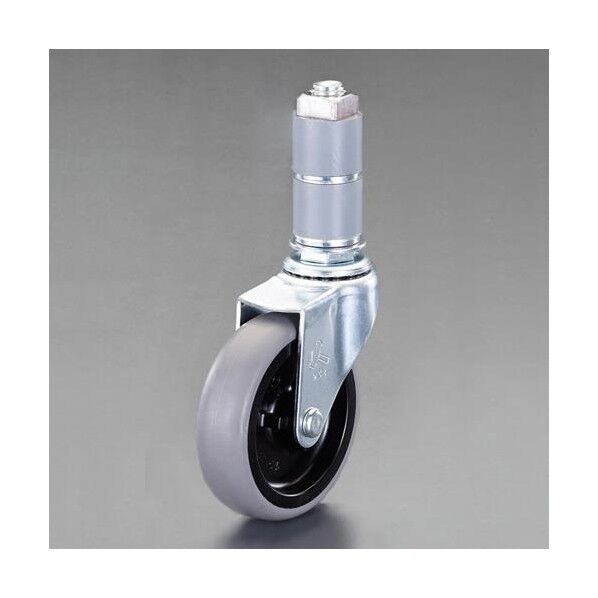 100mm [ECOパイプ用]差込キャスター(自在)