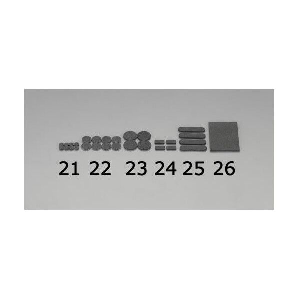 20x10x3mm キズ防止クッション (4枚)