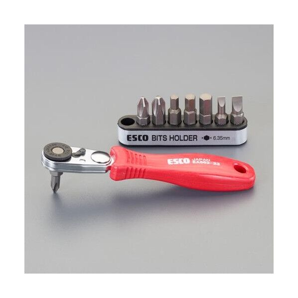 [+ - Hex]ラチェットドライバーセット(ストレート)