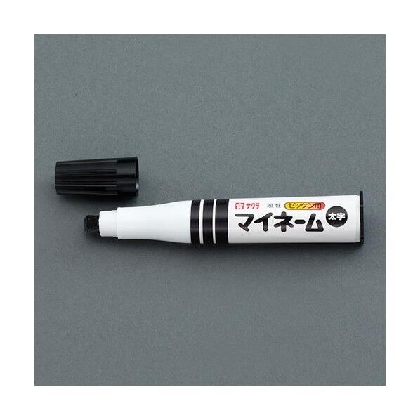 [黒/太字] 油性マーカー(ネーム用) EA765MV-187 1個