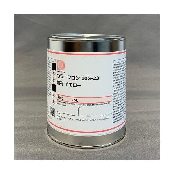 耐熱塗料(艶アリ・黄) EA942FA-36 1個