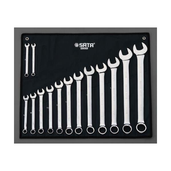 14本組片目片口スパナ