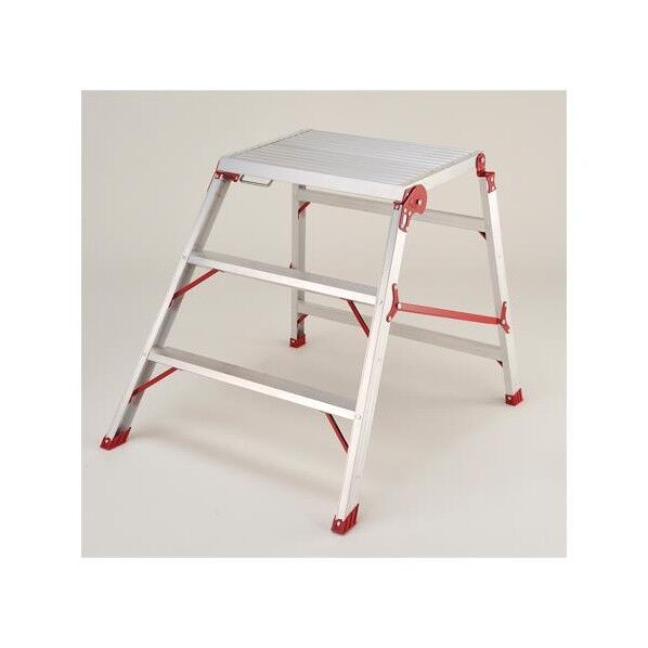 エスコ(esco) 3段作業台(折リタタミ式) 607×400mm/0.75m EA903PA-33 1台...