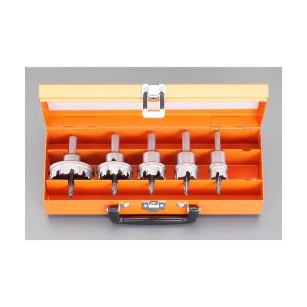 エスコ(esco) 5本組 超硬ホルソーセット EA823AB-201 1組...