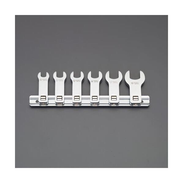 6個組クロウフットレンチセット(ロング)