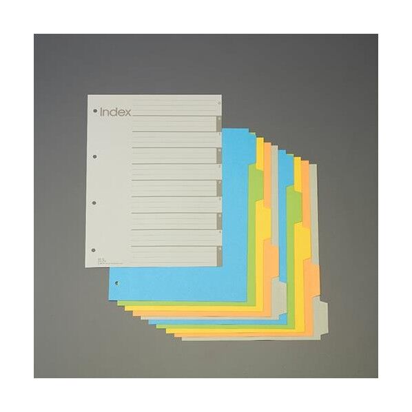 A4S型 カラーインデックス(再生紙/5色入)