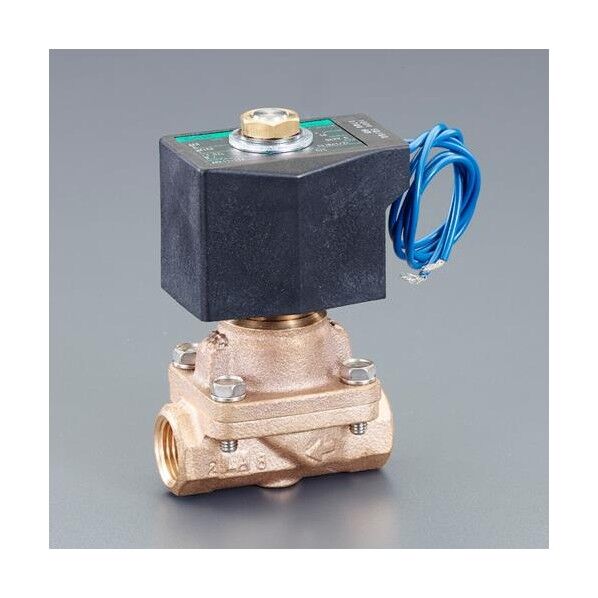 AC100V・Rc1/4インチ 2方向電磁弁(パイロットキック式)