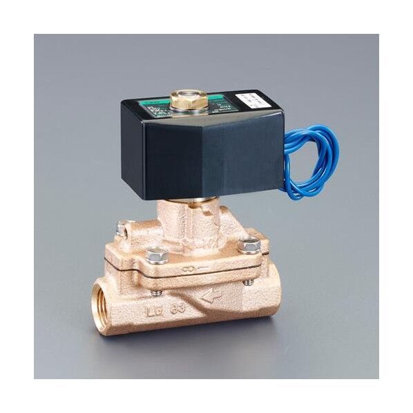 AC100V・Rc1/4インチ 2方向電磁弁(パイロット式) 2458.00 EA153HB-11