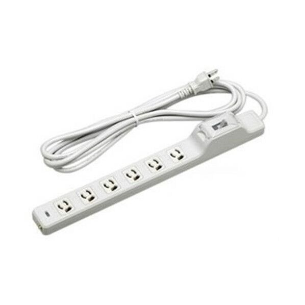 AC125V/15A× 5m タップ(15A安全ブレーカー付) EA815GK-105A 1個