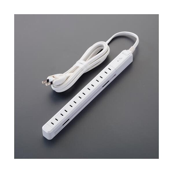 AC125V/15A×2m タップ(7口/雷サージ) EA815GN-47 1個