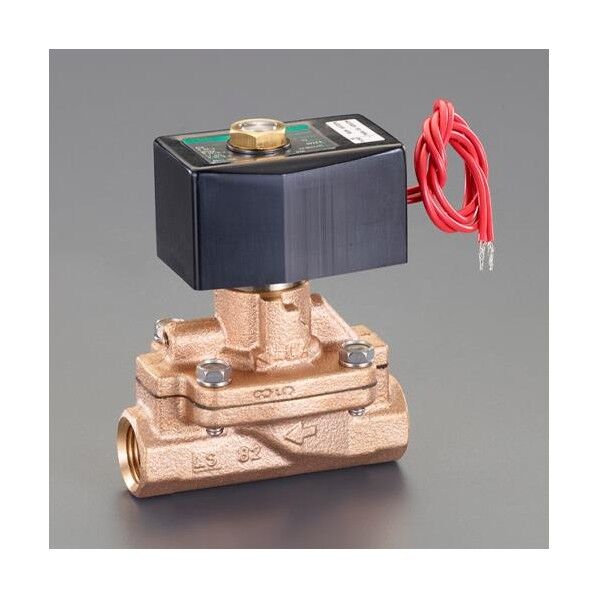 AC200V･Rc1/2インチ 2方向電磁弁(パイロット式) 44.00 EA153HB-16