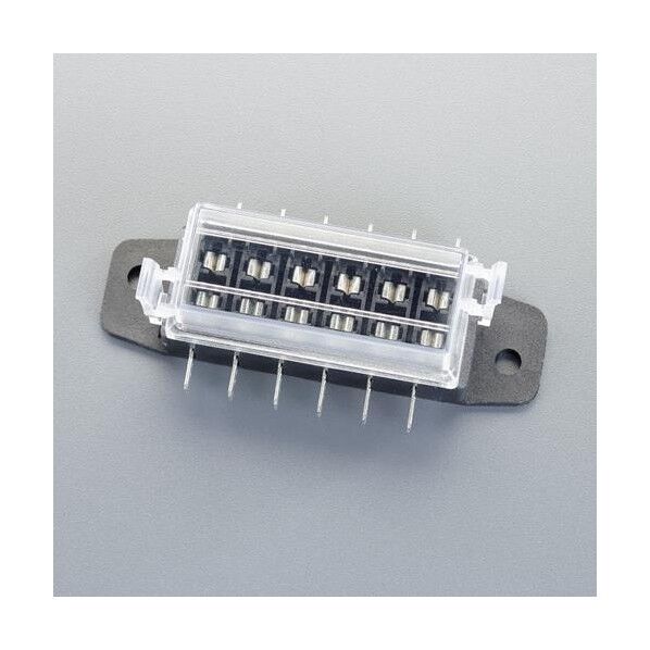 DC12・24V/15A/6極 自動車用平型ヒューズブロック