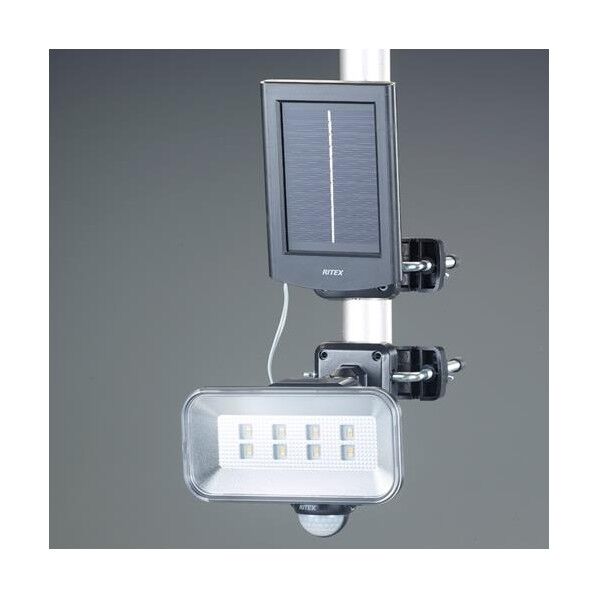 LEDセンサーライト(ソーラー式/光色切替型)