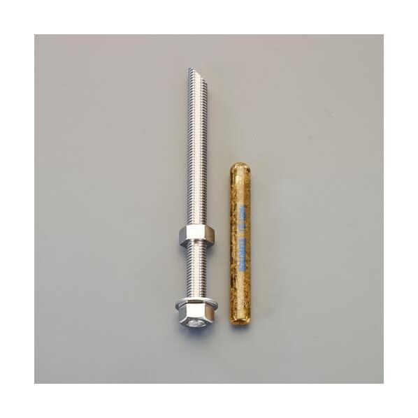 SUS寸切ボルト・ナット付ケミカルアンカー M10×120mm EA947AL-101 1組