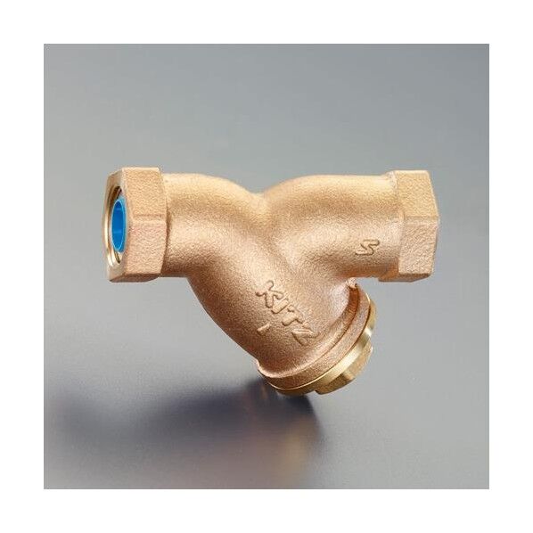 Y形ストレーナー(給水用/青銅製) Rc1インチ 864g EA465AR-10