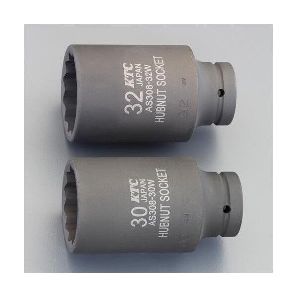 インパクト用ハブナットソケットセット 1/2インチDR EA164KH-2 1組