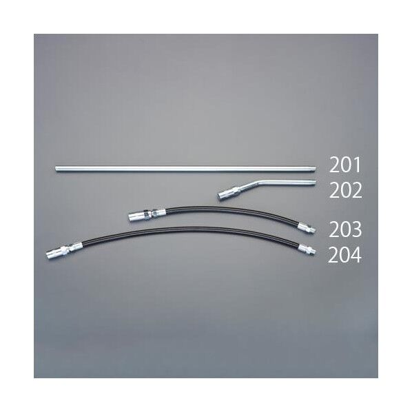 グリースポンプ用ノズル(フレキシブルホース) 305mm 76g EA991CR-203