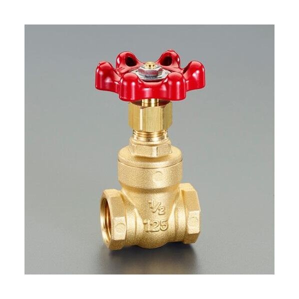 ゲートバルブ(真鍮製)