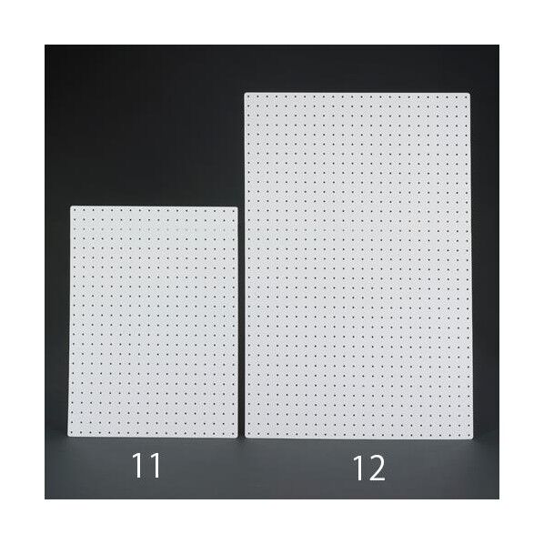 パンチングボード(ホワイト) 600×450mm EA661CY-11 1枚