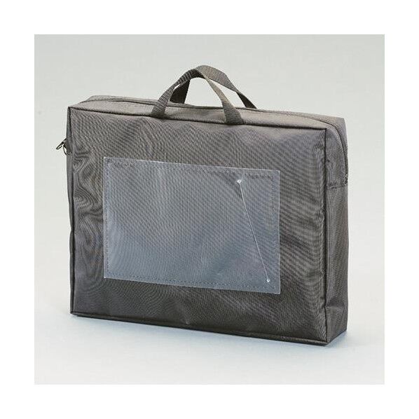 メールバッグ(黒/マチ付) 350×430×80mm/B4 EA762DD-4 1個