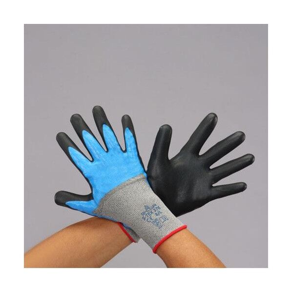 手袋(耐切創/ステンレス系・ポリエステル・ニトリルコート S EA354GJ-60 1双