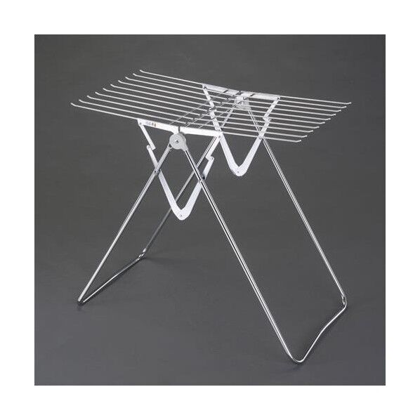 物干シスタンド(スチールクロームメッキ) 520×910×810mm 4640g EA951FB-91A