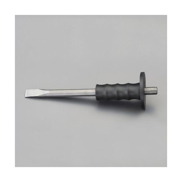 ※法人専用品※エスコ 22x300mm 平タガネ(グリップ付) EA572LP-22 1丁...