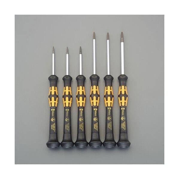 6本組 [Torx] ドライバーセット(精密用/ESD)