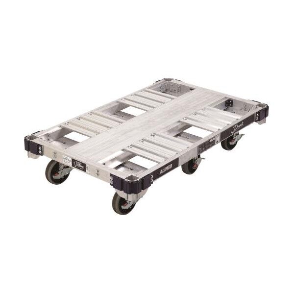 1225x775mm/1.0ton ドーリー(アルミ製)