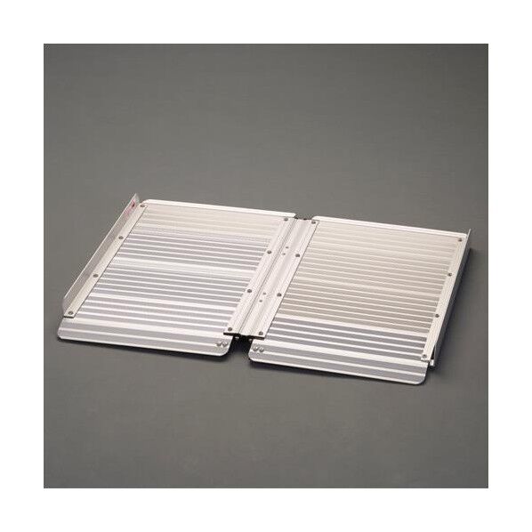 エスコ(esco) 725x 610mm アルミスロープ(折り畳み式) EA520MZ-26 1個...