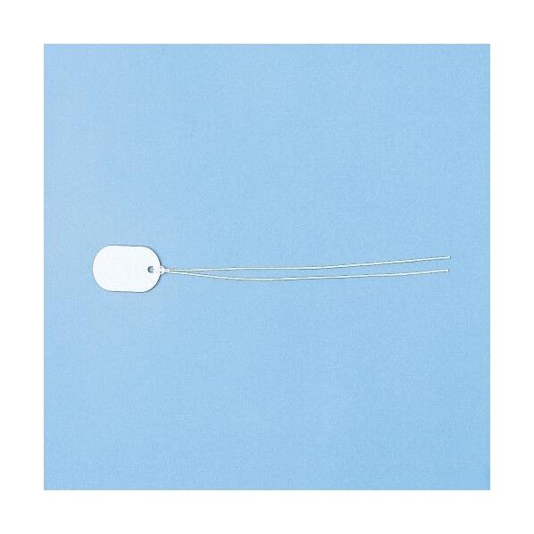 20x30mm ファイバータグ・楕円(M/10個) EA475HB-32 1袋