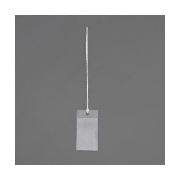 26x50mm 線名札(角形/透明/10枚) EA475HD-82 1袋