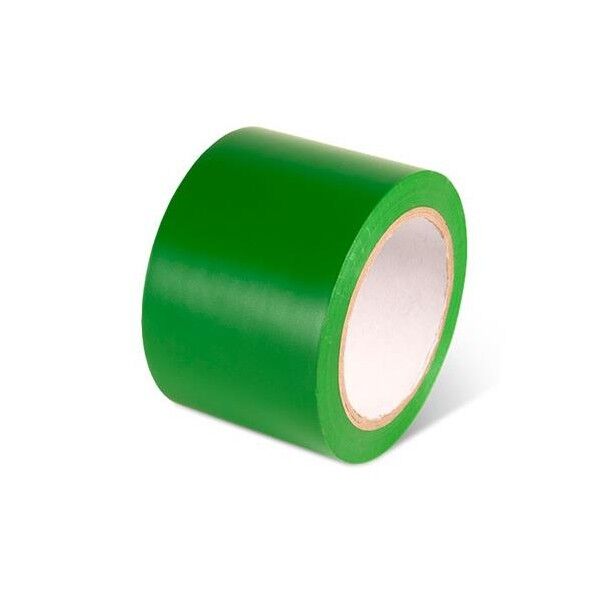 ※法人専用品※エスコ 通路ラインテープ(緑) 76mmx55m EA944SG-42 1巻