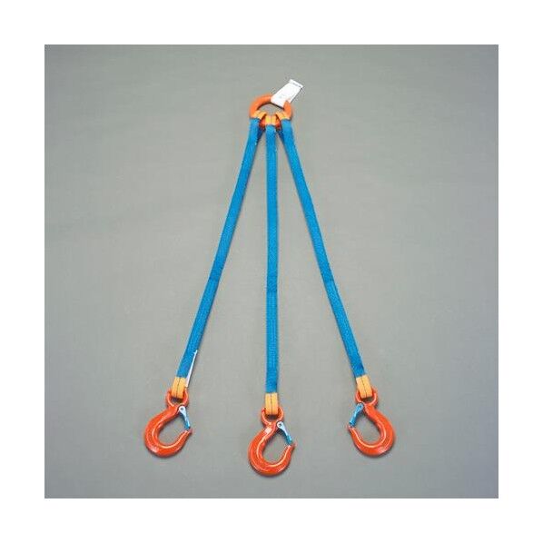 2.0 tonx2.5m 金具付スリング(3本懸け) EA981FD-44 1本